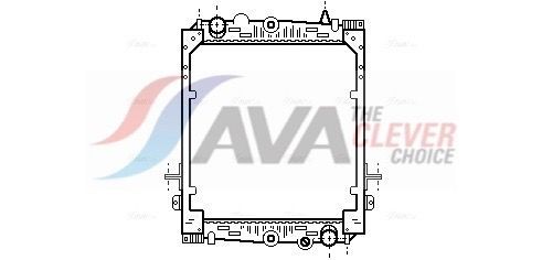 AVA COOLING SYSTEMS DF2024: Radiator, racire motor