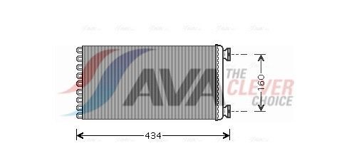 AVA COOLING SYSTEMS DF6036: Schimbator caldura, incalzire habitaclu