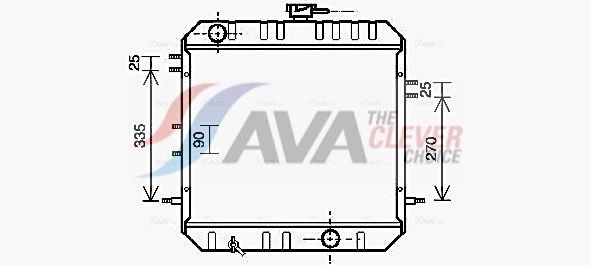 AVA COOLING SYSTEMS FDK284: Kliimakompressor