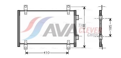 AVA COOLING SYSTEMS FTA5302: Condensator, climatizare fara uscator