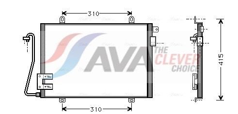 AVA COOLING SYSTEMS HY2102: Radiaator, mootorijahutus