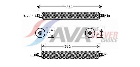 AVA COOLING SYSTEMS JRD003: Airco droger R12