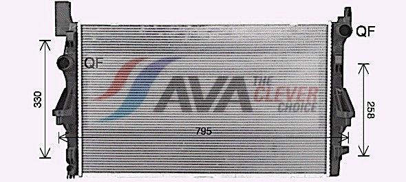 AVA COOLING SYSTEMS MN2015: Køler, motorkøling
