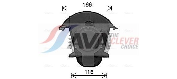 AVA COOLING SYSTEMS MS2089: Radiatore motore