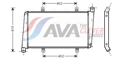 AVA COOLING SYSTEMS MS6400: Schimbator caldura, incalzire habitaclu