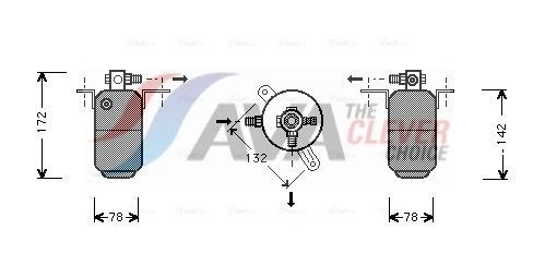 AVA COOLING SYSTEMS MSD005: Uscator, aer conditionat R134a