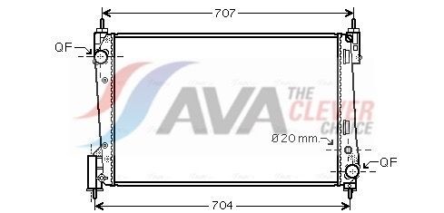 AVA COOLING SYSTEMS OL2364: Kylare