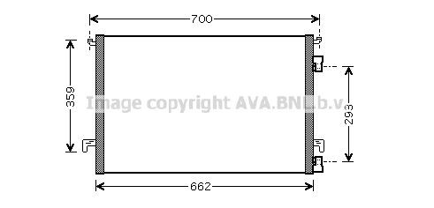 AVA COOLING SYSTEMS OL5334: Condensator, climatizare fara uscator