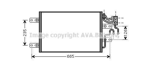 AVA COOLING SYSTEMS OL5394: Condensator, climatizare fara uscator