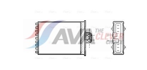 AVA COOLING SYSTEMS OL6217: Varmeelement, kabinevarme uden slange/rør