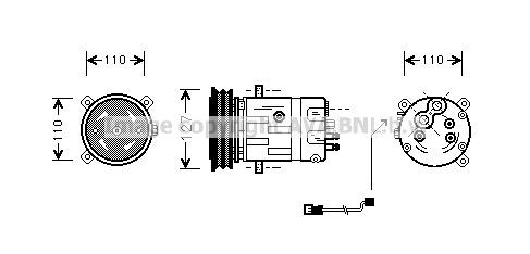 AVA COOLING SYSTEMS OLK290: Compresor AC