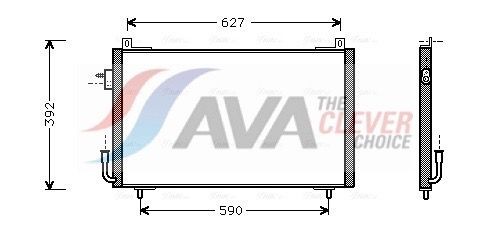 AVA COOLING SYSTEMS PE5192: Condensator, climatizare fara uscator