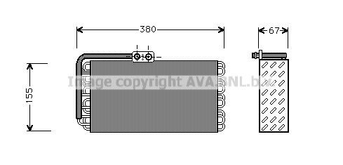 AVA COOLING SYSTEMS PRV027: Evaporator, aer conditionat