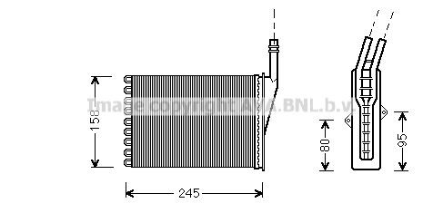 AVA COOLING SYSTEMS RT6249: Värmepaket