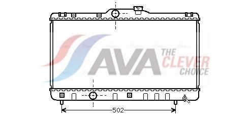 AVA COOLING SYSTEMS TOA2147: Radiator, racire motor fara etansare, fara vas de expansiune