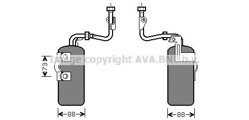 AVA COOLING SYSTEMS VW2230: Radiator, racire motor