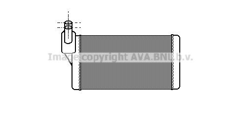 AVA COOLING SYSTEMS VW6097: Schimbator caldura, incalzire habitaclu