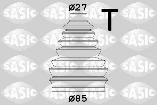SASIC 4003441: Ansamblu burduf, articulatie planetara spre roata, Thermoplast