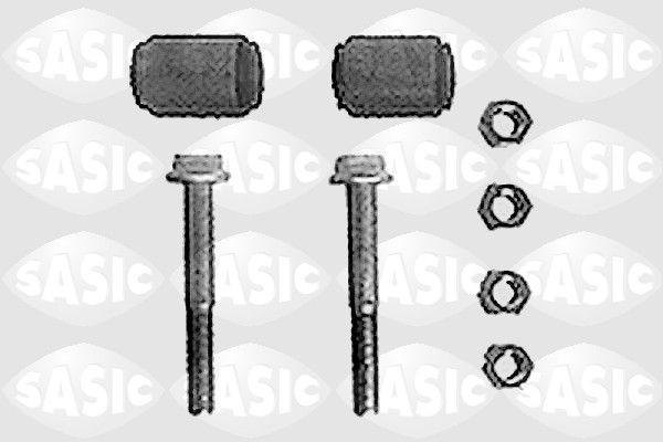SASIC 4005409: Kit riparazione, Giunto di supporto / guida Assale anteriore, con kit bulloni/viti