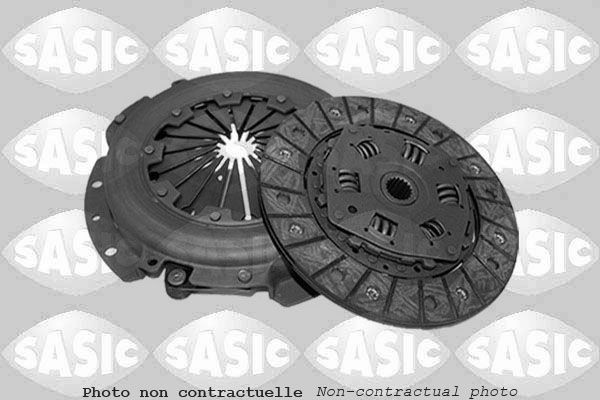 SASIC 5104005: Clutchsett med clutchtrykkplate, med clutchplate, med sentreringsspiss