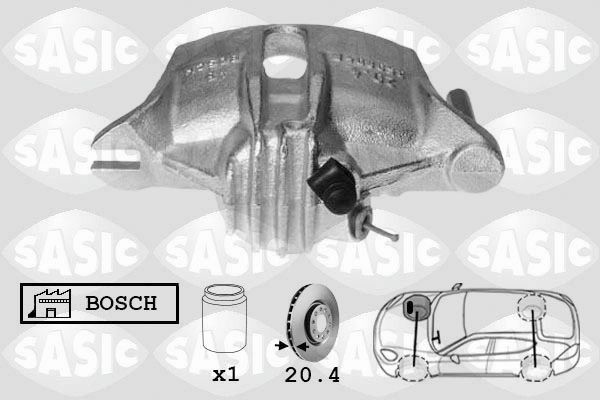 SASIC 6500005: Pidurisadul esisild paremal