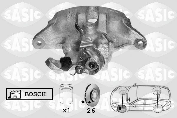 SASIC 6500028: Pidurisadul esisild vasakul
