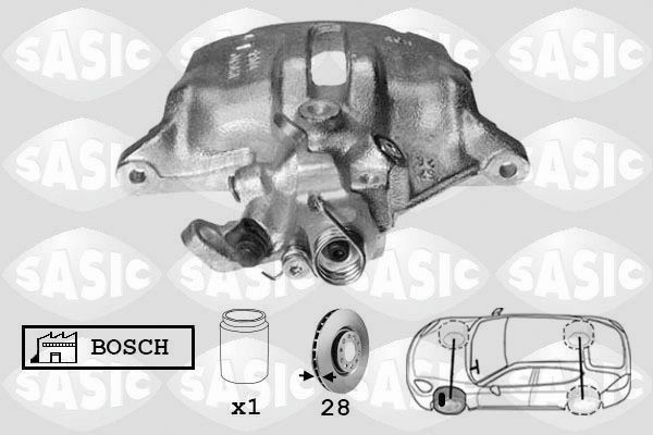 SASIC 6500032: Pidurisadul esisild vasakul