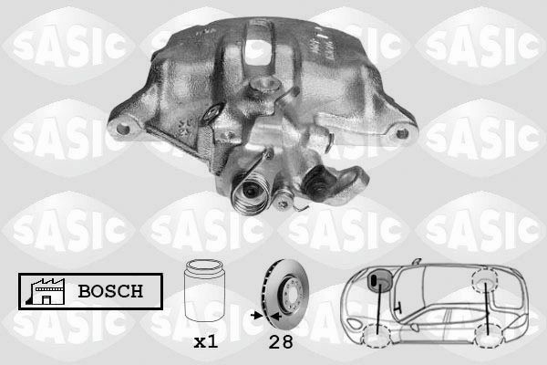 SASIC 6500033: Pidurisadul esisild paremal