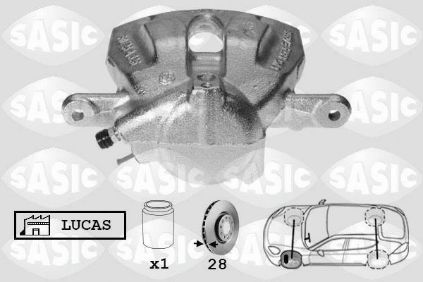 SASIC 6500042: Pidurisadul esisild vasakul