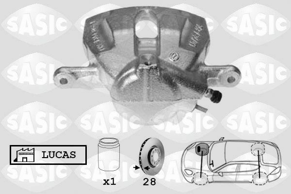 SASIC 6500043: Pidurisadul esisild paremal