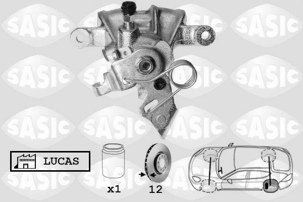 SASIC 6500044: Pidurisadul Tagasild vasakul
