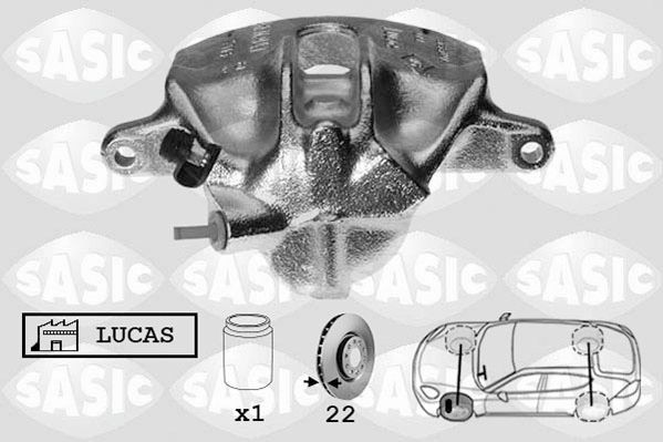 SASIC 6504028: Pidurisadul esisild vasakul