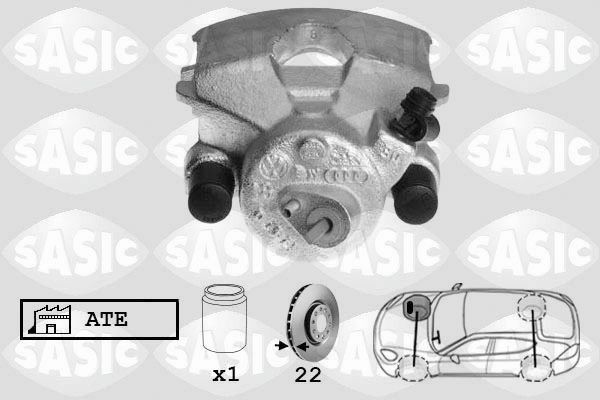 SASIC 6506005: Pidurisadul esisild paremal