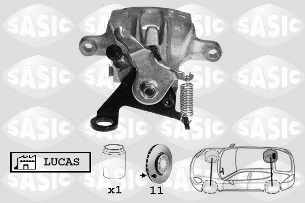 SASIC 6506029: Pidurisadul Tagasild paremal