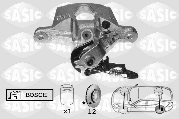 SASIC 6506032: Pidurisadul Tagasild vasakul