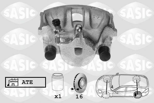 SASIC 6506052: Pidurisadul Tagasild vasakul
