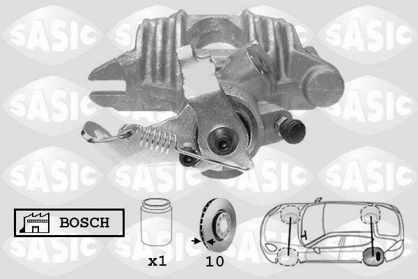 SASIC 6506064: Pidurisadul Tagasild vasakul
