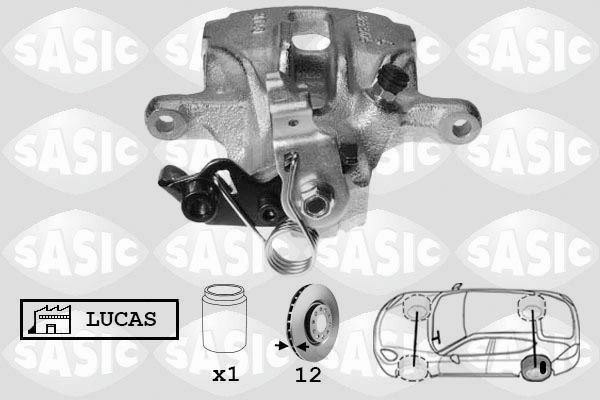 SASIC 6506074: Pidurisadul Tagasild vasakul