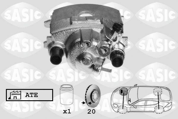 SASIC 6506091: Pidurisadul esisild paremal