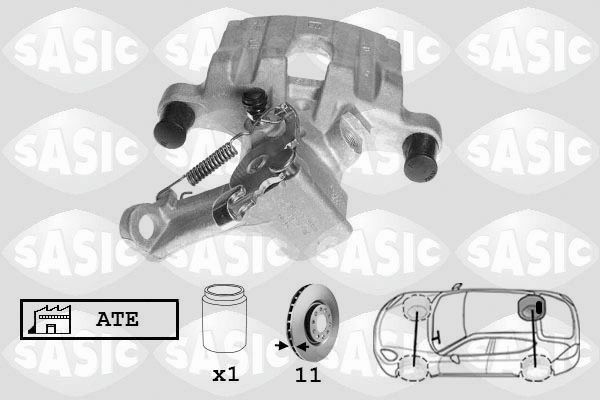 SASIC 6506105: Jarrusatula Taka-akseli, oikea