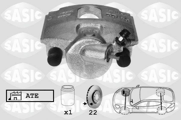 SASIC 6506109: Pidurisadul esisild paremal