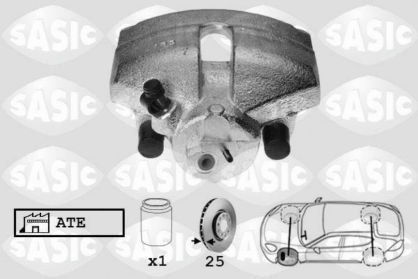 SASIC 6506120: Pidurisadul esisild vasakul