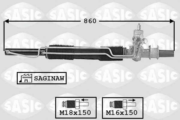 SASIC 7006074: Casetă de direcție