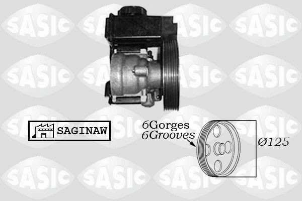 SASIC 7070006: Pompa idraulica, sterzo