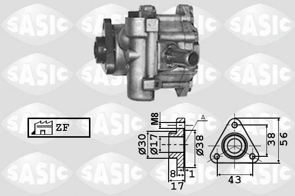 SASIC 7076001: Roolivõimu pump