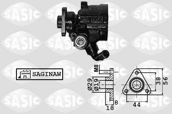 SASIC 7076003: Roolivõimu pump