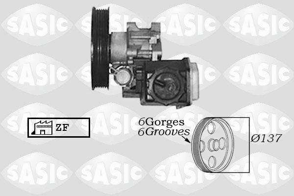 SASIC 7076017: Roolivõimu pump