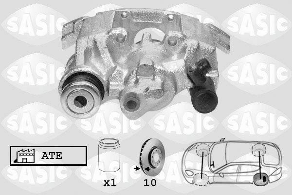 SASIC SCA0078: Pidurisadul Tagasild vasakul