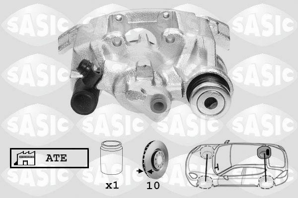 SASIC SCA0079: Pidurisadul Tagasild paremal