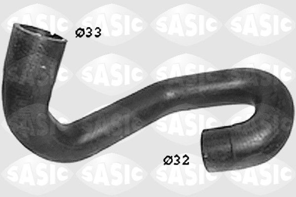SASIC SWH6775: Radiatorslange høyre oppe
